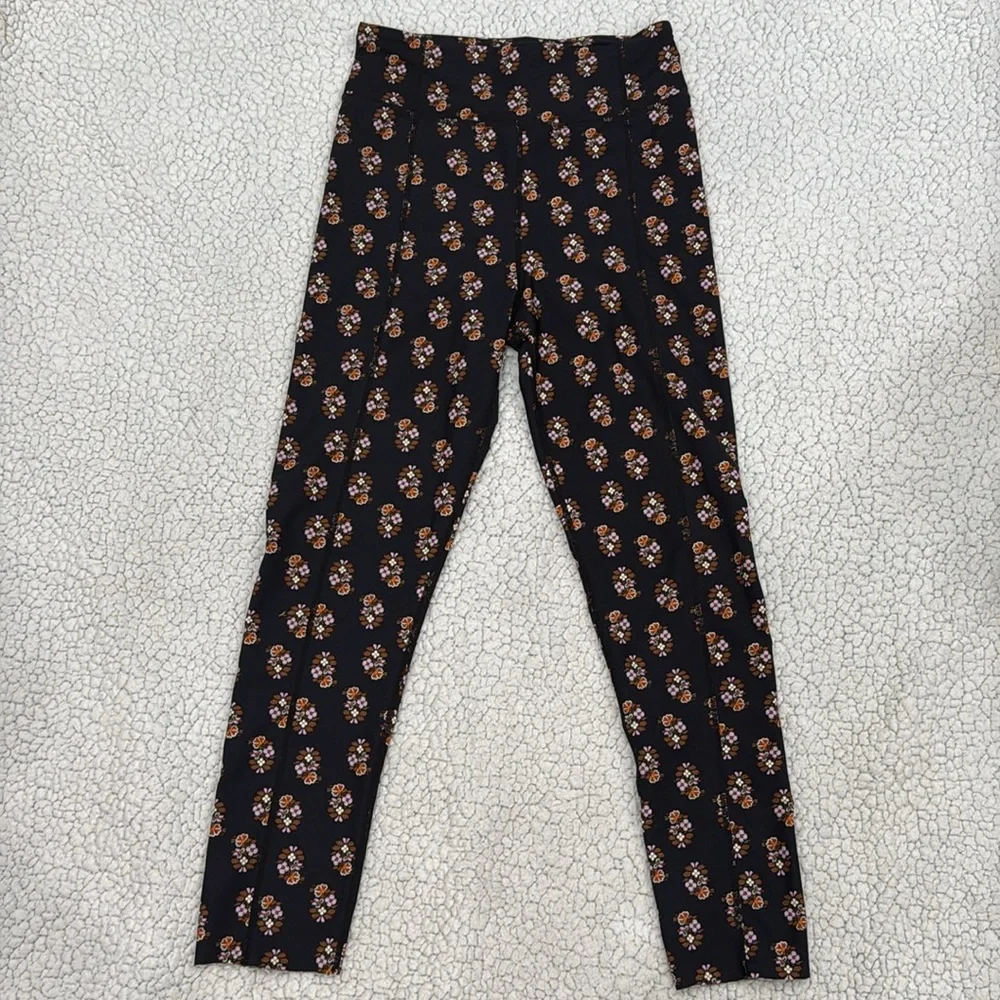 The Upside Rosella Floral Printed High Rise Waist Stretch Leggings Size 6